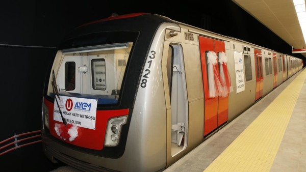 AKM-Gar-Kızılay Metro Hattı hizmete açıldı